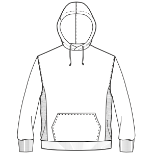 Fashion sewing patterns for MEN Sweatshirt Sweatshirt 3026